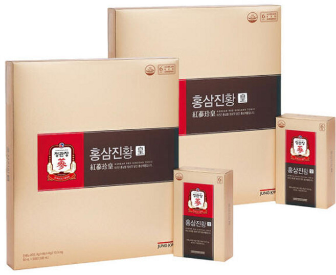 아트박스/정관장 [정관장 공식] 홍삼진황 50ml x 30포 2박스 (60일분), 1.5L, 2개