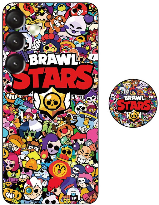 광카광카 갤럭시 A17 캐릭터 풀커버 스마트톡 세트 휴대폰 케이스 A16 버디4 무너폰 카피바라 마인크래프트 로블록스 브롤스타즈 소닉 이탈리안 브레인롯