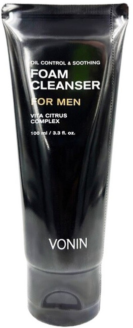 보닌 남성클렌징폼 오일컨트롤 앤딩 폼클렌져100ml 얼굴세안제, 1개, 100ml