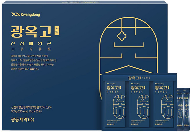 광동 산삼 배양근 광옥고 스틱, 1개, 300g