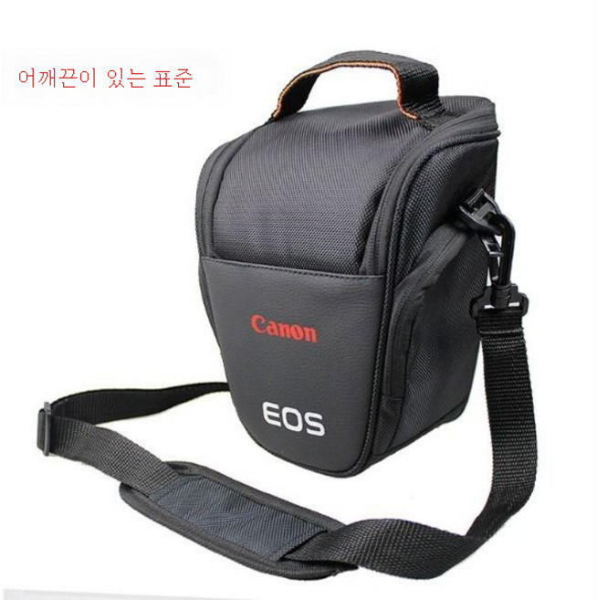 캐논 SLR 카메라 가방 800D200DII850D700D100D650D휴대용 삼각힙색 숄더백, 캐논 표준 (숄더 스트랩), 1개