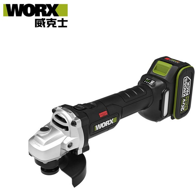 WORX 威克士 20V 100mm 鋰電無刷平面砂輪機 WU806, 1個