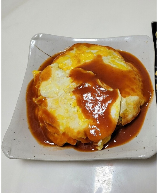 오므라이스소스 오므라이스 만들기 옛날 오므라이스 맛 식당에서 파는 맛 함박스테이크 소스, 1개, 900ml