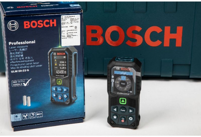 博世 GLM 50-23G 綠光雷射測距儀 測距儀 充電鋰電池組 附發票 全台博世維修中心服務有保障 台灣公司貨, 1個, GLM 50-23 G,選購 專用充電鋰電池組