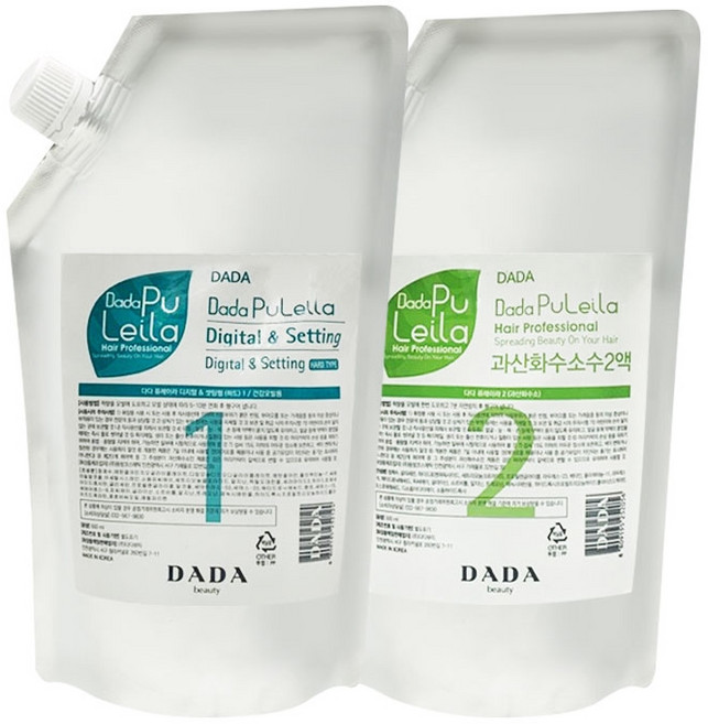 다다토모 퓨레이라 디지털세팅펌 (건강모)1제2제500ml, 1개, 500ml