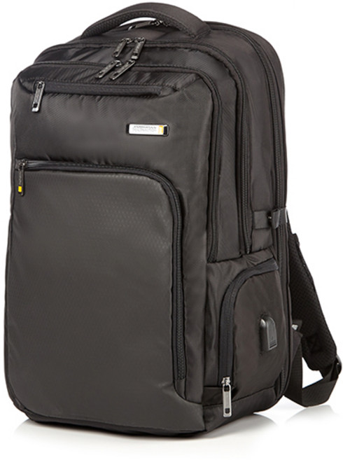 아메리칸투어리스터 SEGNO 항균 백팩 3 BLACK HD109008