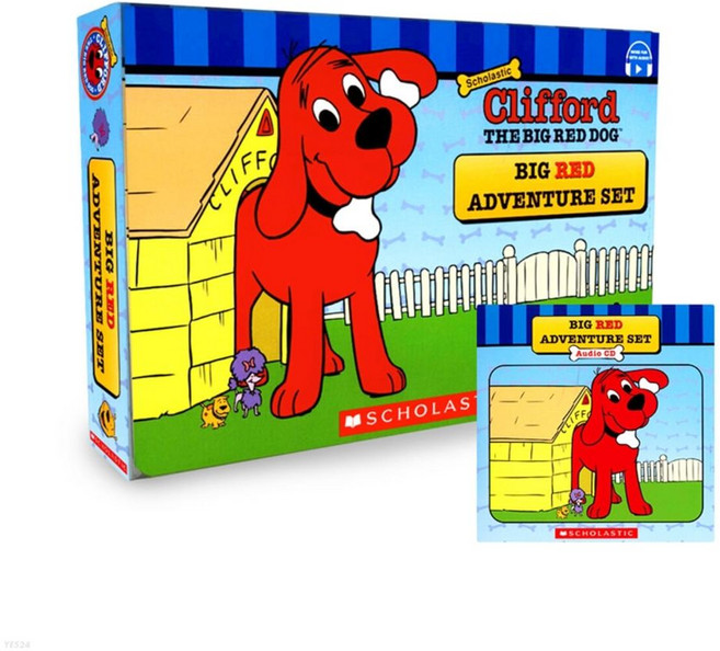 Scholastic Clifford: Big Red Adventure (Book+CD) 10종 세트: StoryPlus QR코드, Scholastic Clifford: Big Red.., Norman Bridwell(저)