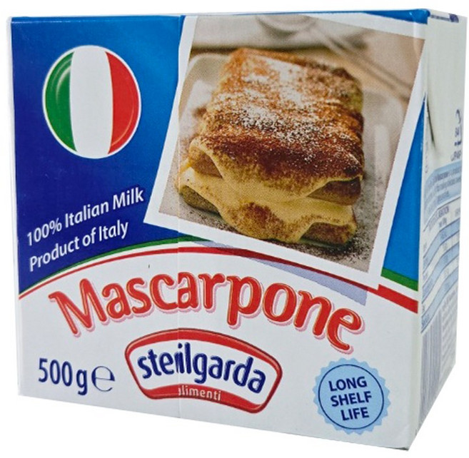 [아이스박스포장] 쿠킹스토리 Sterilgarda 마스카포네 크림치즈, 1개, 500g