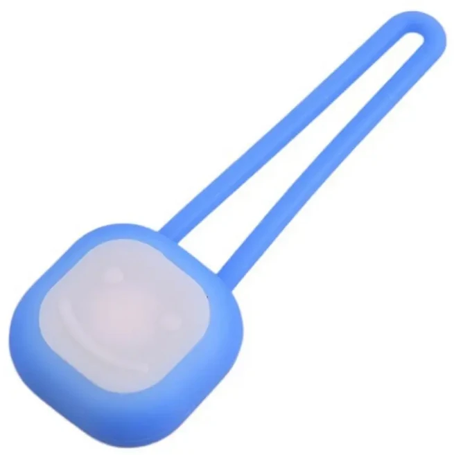 방수 반려동물 LED 산책 야간 펜던트 다채로운 실리콘 목걸이 조명 개