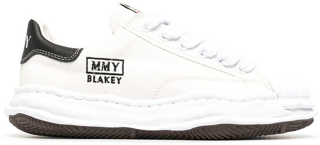 메종미하라야스히로 블레이키 로우탑 스니커즈