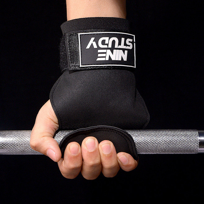 유어오브제 헬스 스트랩 손목 그립 리프팅, 블랙, 1세트