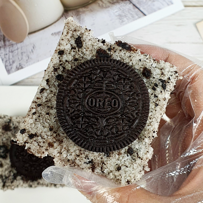 잇츠떡 오레오설기 떡 백설기 맛집 퓨전 어린이집 답례 간식, 76g, 10개