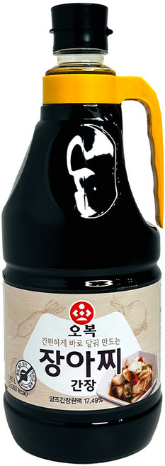 오복 장아찌 간장 1.65L