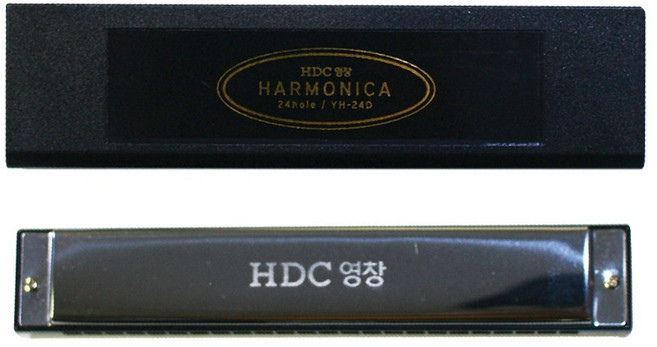 영창악기 하모니카 YH-24D 24홀 C키, 1개