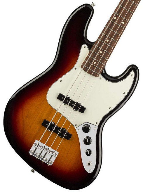 Fender 일렉트릭베이스 Player Jazz Bass Pau Ferro Fingerboard 3-Color Sunburst, 149903500, 1개