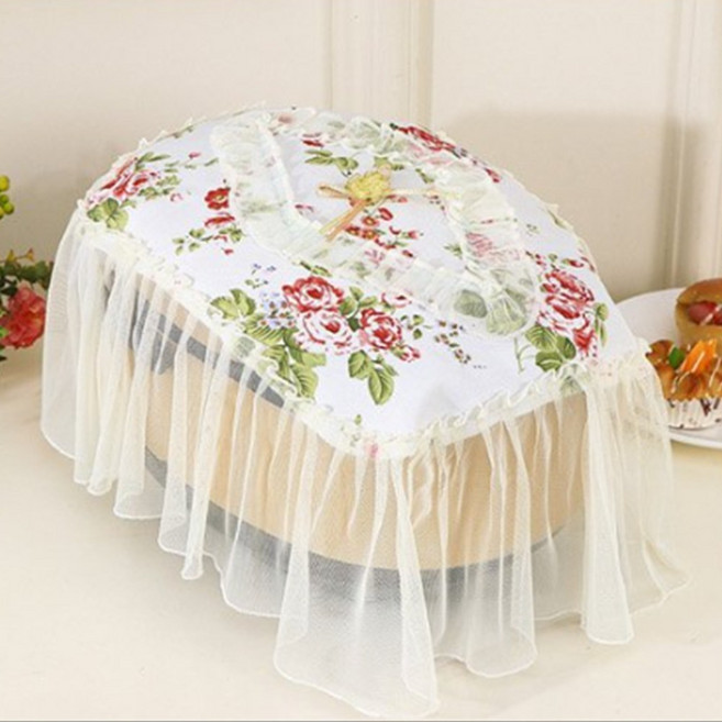 F.S 협력사 방진 전기밥솥덮개 레이스 밥통커버 메쉬 밥통가리개, 그린, 1개, 1개입