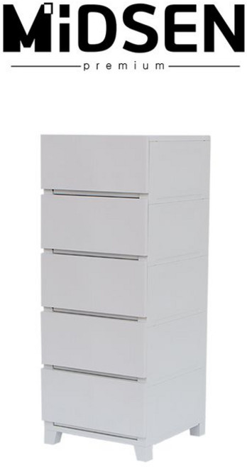 초특가 미드센 프리미엄 서랍장, 5단, 그라데이션