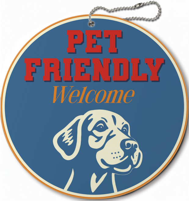 긱베어 아크릴 도어사인 오픈클로즈 영업상태 안내판 미니간판 표지판 팻말, 1개, 19 반려동물 동반가능