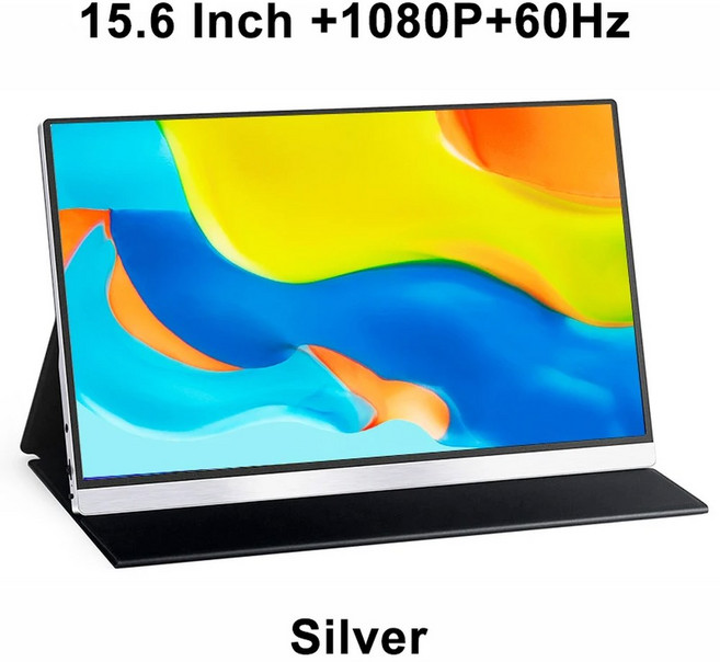 15 인치 4K USB 터치스크린 HDMI SRGB IPS 휴대용 XBOX 모바일 스위치용 400NIT 디스플레이 PC 스크린 UHD 모니터, 15.6 1080P No, AU 플러그