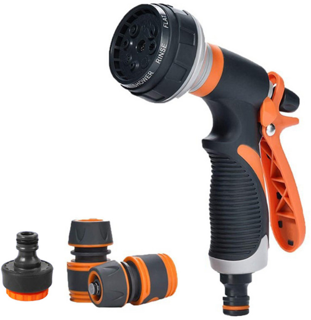 배러모션 8가지 분사 노즐 수압 조절 호스 헤드, 1개