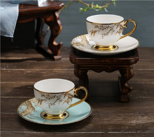 월야삼청 커피잔 4p, 1개, 없음