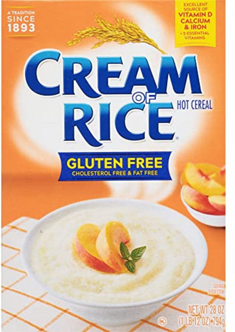 크림 오브 라이스 프리 핫 시리얼 794그램 2개 팩 크림 오브 라이스 프리 핫 시리얼 794그램 2개 팩, 1개, 793g