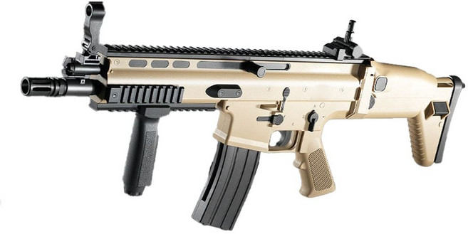 FN 에어건Tan 17111 CQC SCAR-L BB탄총kin5+9HUB