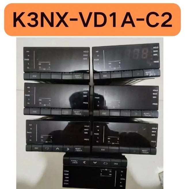 디지털 디스플레이 전류 및 전압 측정기 K3NX-VD1A-C2의 기능은 그대로 유지되었으며 성능검사완료를 거쳤습니다., 01 옵션1, 1개