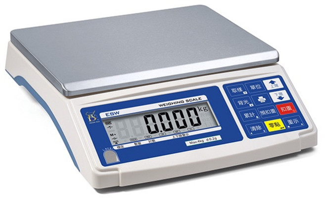 ESW 工業用計重秤 電子秤 磅秤, 8000g x 0.2g, 8000g