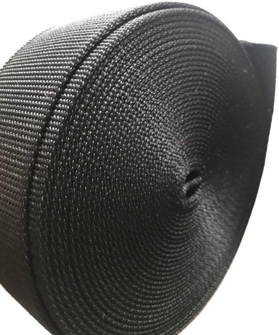 백팩 어깨끈 나일론 웨빙 스트랩 길이조절 남성 가방, 블랙 1cm 5m