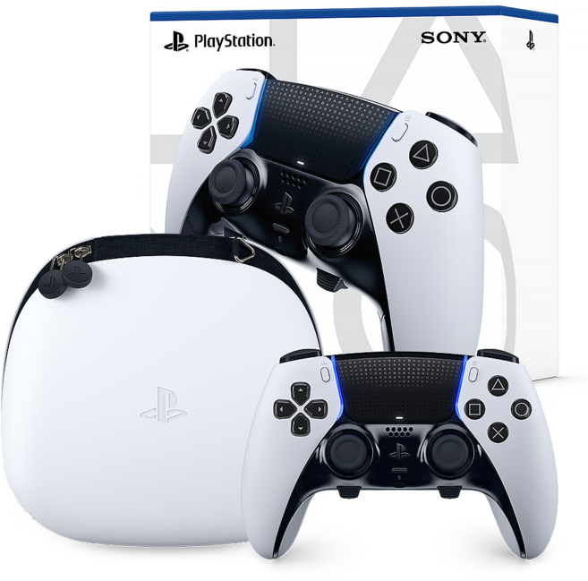 플레이스테이션 PS5 듀얼센스 엣지 무선 컨트롤러, CFI-ZCP1G, 혼합색상, 1개