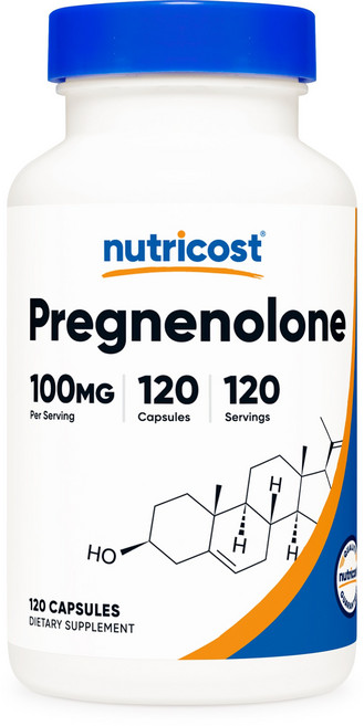 뉴트리코스트 프레그네놀론 100mg 캡슐, 1개, 120정