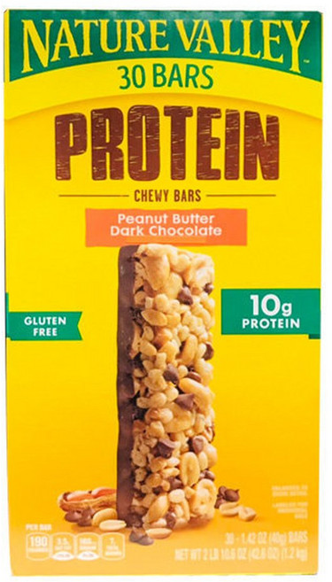 네이처밸리 프로틴바 단백질 에너지바 초코바 1.2kg, 1개, 1200g