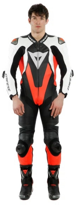 禾倉dainese laguna seca5 義大利丹尼斯連身皮衣 真皮 紅黑白配色