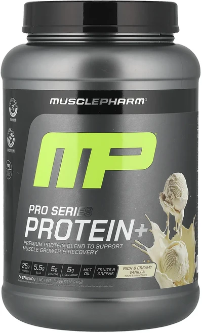 매우편하고 MusclePharm Pro Series Protein+ 리치 & 크리미 바닐라 1.06kg(2.3lb) 끝내주게잘나가는상품, MusclePharmProSeriesProtein리치크, 1.06kg, 1개 - 쿠팡