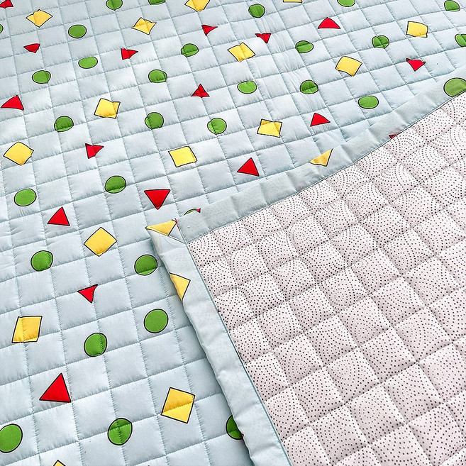 짱구침구 먼지없는 알러지케어 슈퍼싱글 퀸 침대패드, 핑크