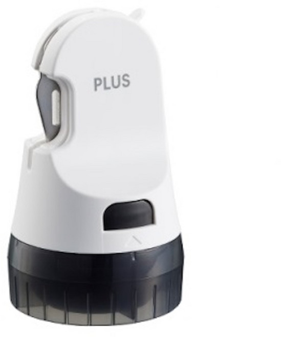 日本 PLUS 開箱刀 & 個人資料保護章 (IS-590CM) 明進文房具 安全便利 個資防護, 1個, 替換式補充卡匣