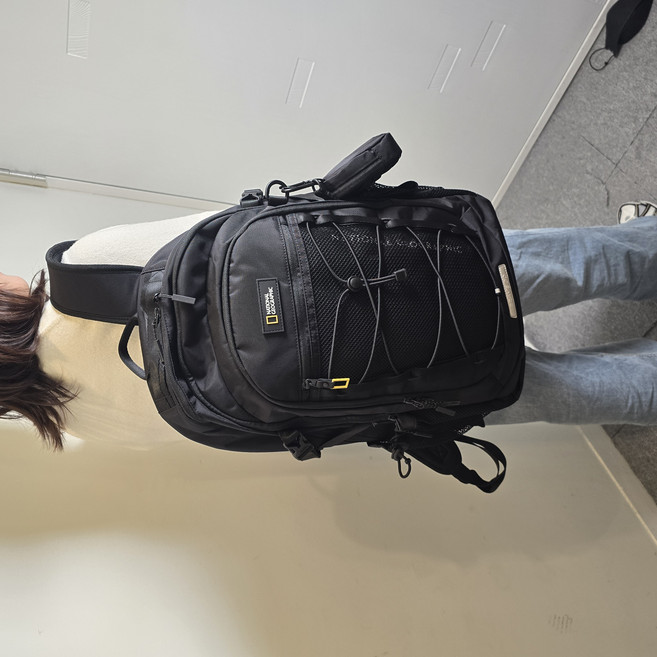 [백화점 AS가능] 네셔널지오그래픽 메쉬 백팩 책가방 노트북 가방