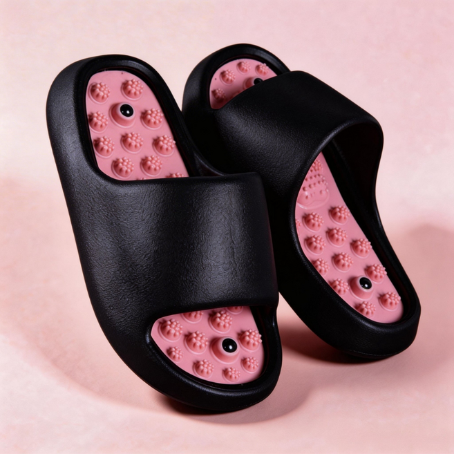 코어에이 데일리 마사지 마그네틱 지압 슬리퍼