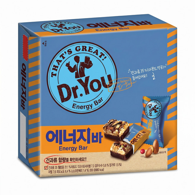 오리온 닥터유 에너지 미니 310g+단백질바 324g(총2개), 1개, 310g