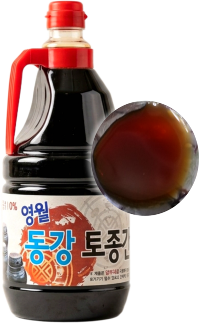 영월동강 토종 간장 1.8L 무방부제 시골 재래식 조선간장 국간장 집간장 대용량, 1개, 깊은맛