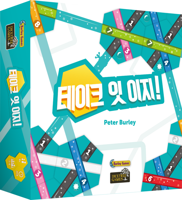 테이크잇이지 보드게임, 1개, 혼합색상