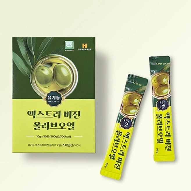 엑스트라 버진 올리브오일, 10g, 90개 - 쿠팡