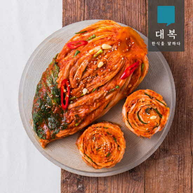 대복 포기김치, 2kg, 2개