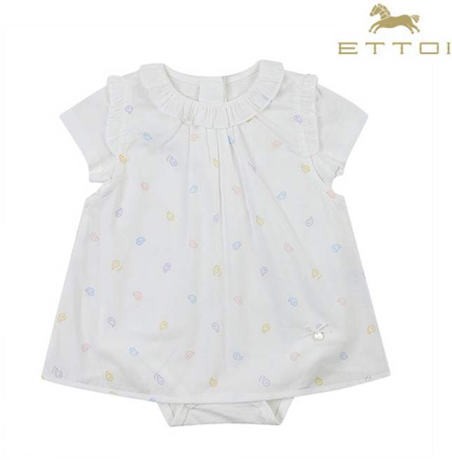 에뜨와 여름 아기 바디수트 원피스 세트 유아 아기 이즈니바디수트SET 신생아 아기옷 실내복 아가방 NC유성점