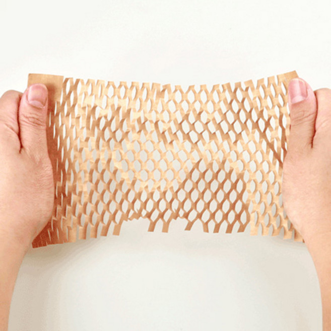 [REPAC 리팩] 오랲 종이뽁뽁이 종이완충재 완충제 5M, 1개, 브라운