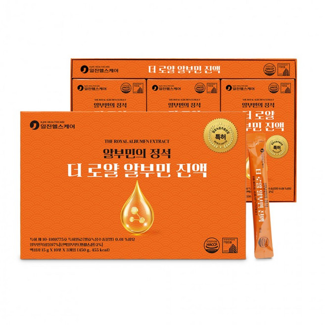 일진헬스케어 더 로얄 알부민 진액, 15g, 30개