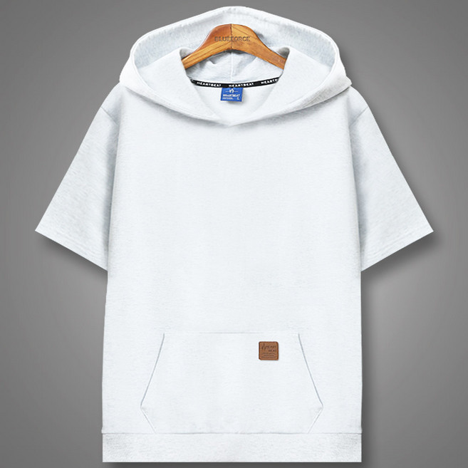 블루포스 BG티벤블 반팔 후드티 남자 티셔츠 남성 빅사이즈 반팔티 단체티 여름 커플티 츄리닝