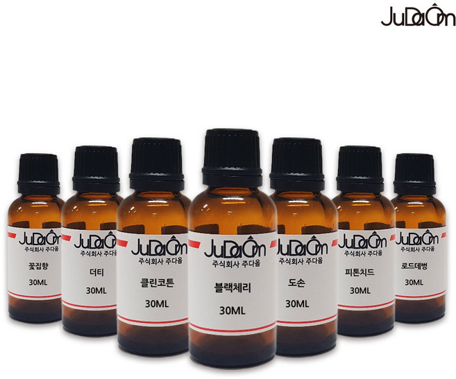 국내산 프래그런스 오일 30ml 93종 향수 원액 디퓨저 원액 향수 만들기 디퓨저 만들기 (DIY), 17.바닐라 30ml, 1개