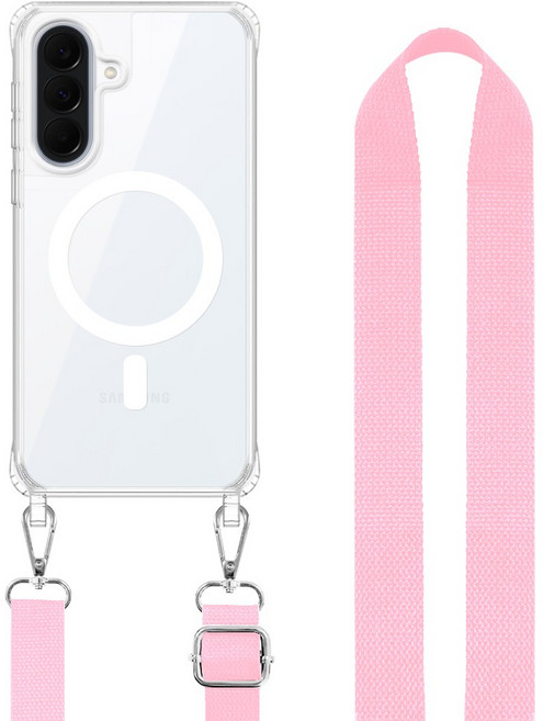 더조은셀러 맥세이프 호환 세이프링 면소재 목걸이 스트랩 갤럭시 케이스 크로스 줄